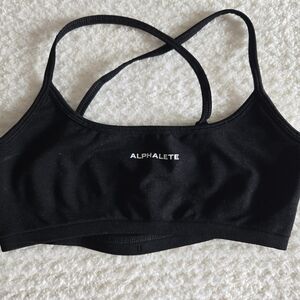 Alphalete cross back bra